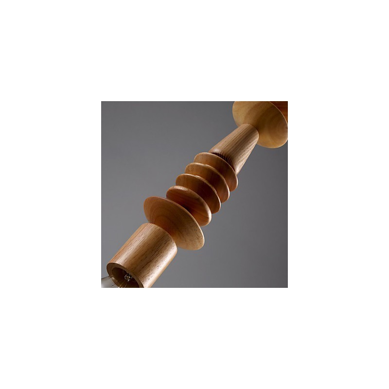 Kronleuchter Mini-Stil Traditionell Klassisch Holz Bambus