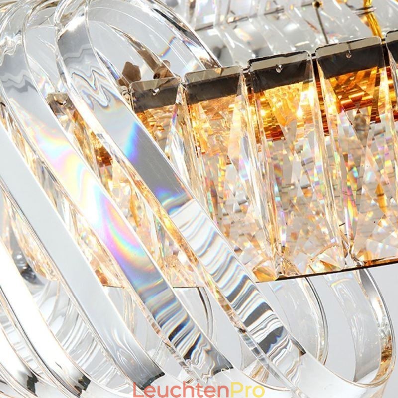 Luxus Glas Pendelleuchte Kronleuchter im europäischen Stil