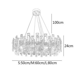 Luxus Glas Kronleuchter Europäischen Stil Pendelleuchte