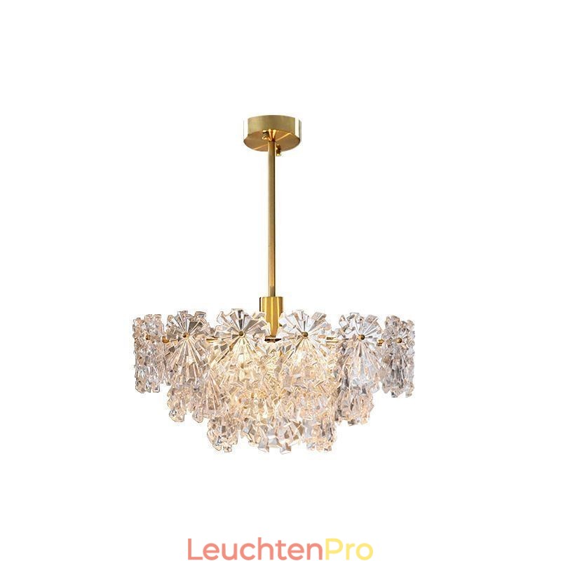 Luxus Anhänger Licht Wohnkultur Glas Kronleuchter Wohnzimmer