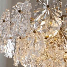 Luxus Anhänger Licht Wohnkultur Glas Kronleuchter Wohnzimmer