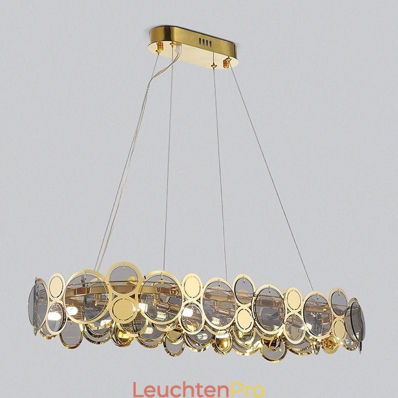 Europäischer Glas-Kronleuchter, kreative Luxus-Pendelleuchte