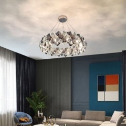 Licht Luxus Glas Kronleuchter Moderne Minimalistischen Pendelleuchte