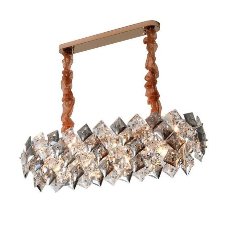 Europäischer Glas-Kronleuchter, kreatives Licht, Luxus-Pendelleuchte Europäischer Glas-Kronleuchter, kreatives Licht, Luxus-Pendelleuchte