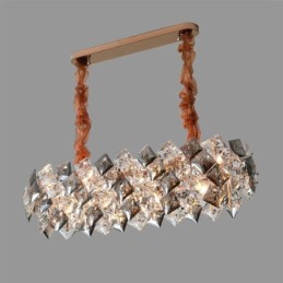 Europäischer Glas-Kronleuchter, kreatives Licht, Luxus-Pendelleuchte