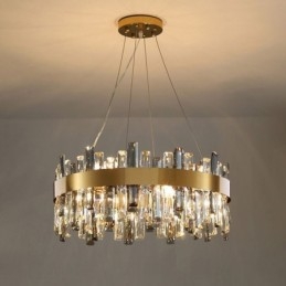 Luxus Glas Kronleuchter Europäischen Stil Pendelleuchte Wohnzimmer