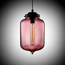 Flaschendesign Pendelleuchte 1 Licht Minimalistische Eisenmalerei