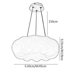 Nordic Pendelleuchte Kreativität Kürbisform Hängeleuchten