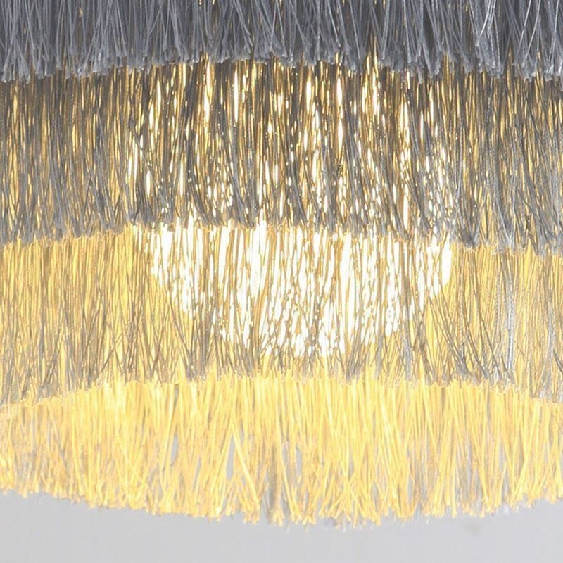 Nordic Dekorative Anhänger Licht Warme Romantische Quaste Kronleuchter Kreative Hängende Lampe