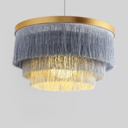 Nordic Dekorative Anhänger Licht Warme Romantische Quaste Kronleuchter Kreative Hängende Lampe