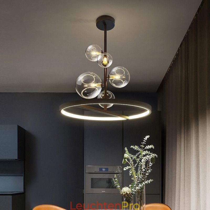 Moderne Hängeleuchten Leuchte Kronleuchter Glas Blase Pendelleuchte
