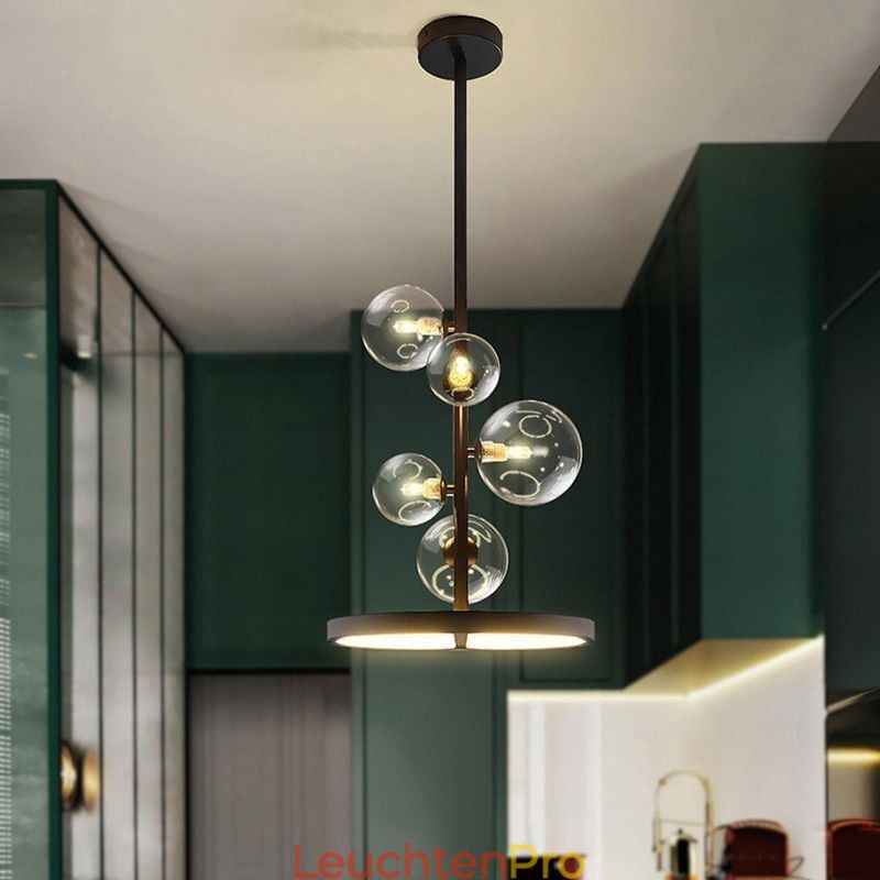 Moderne Hängeleuchten Leuchte Kronleuchter Glas Blase Pendelleuchte