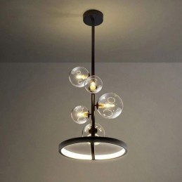 Moderne Hängeleuchten Leuchte Kronleuchter Glas Blase Pendelleuchte