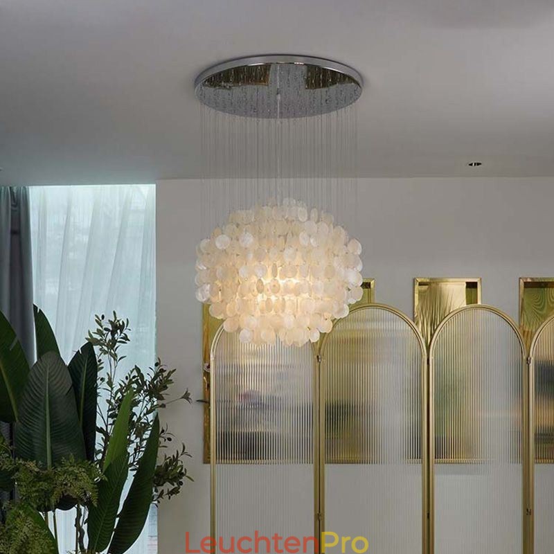 Moderne Shell Pendelleuchte Zeitgenössische Hängende Deckenbeleuchtung Esszimmer