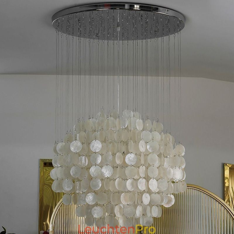 Moderne Shell Pendelleuchte Zeitgenössische Hängende Deckenbeleuchtung Esszimmer