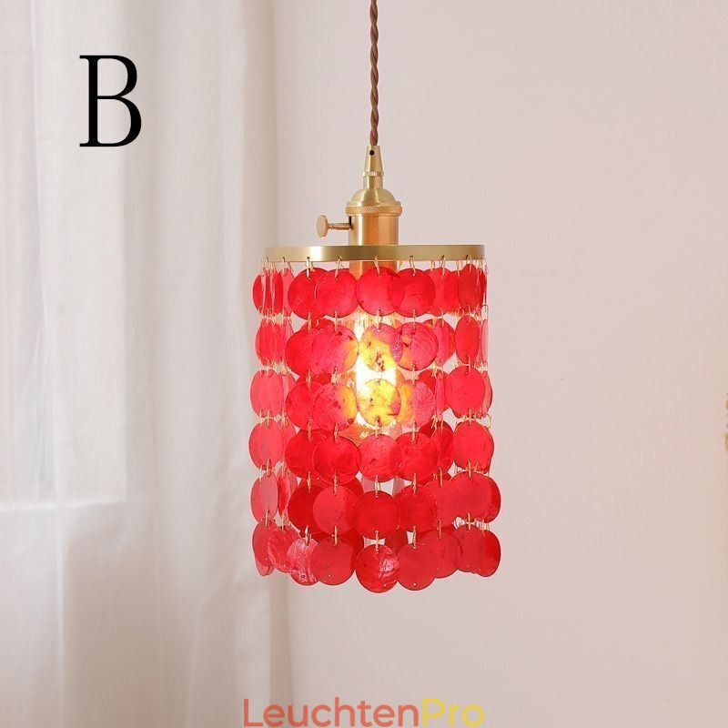 Moderne Klassische Kronleuchter Weiß Shell Schatten Anhänger Beleuchtung Lampe Decke
