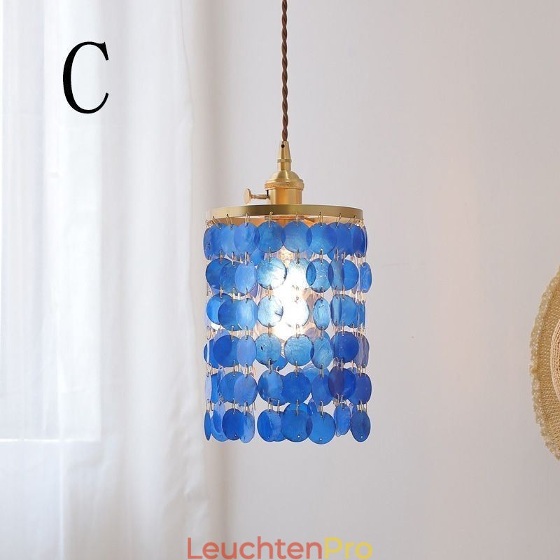 Moderne Klassische Kronleuchter Weiß Shell Schatten Anhänger Beleuchtung Lampe Decke
