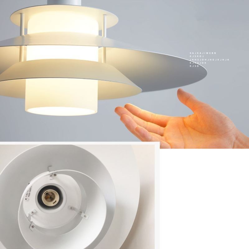 Nordische Aluminium Pendelleuchte Moderne minimalistische Deckenbeleuchtung