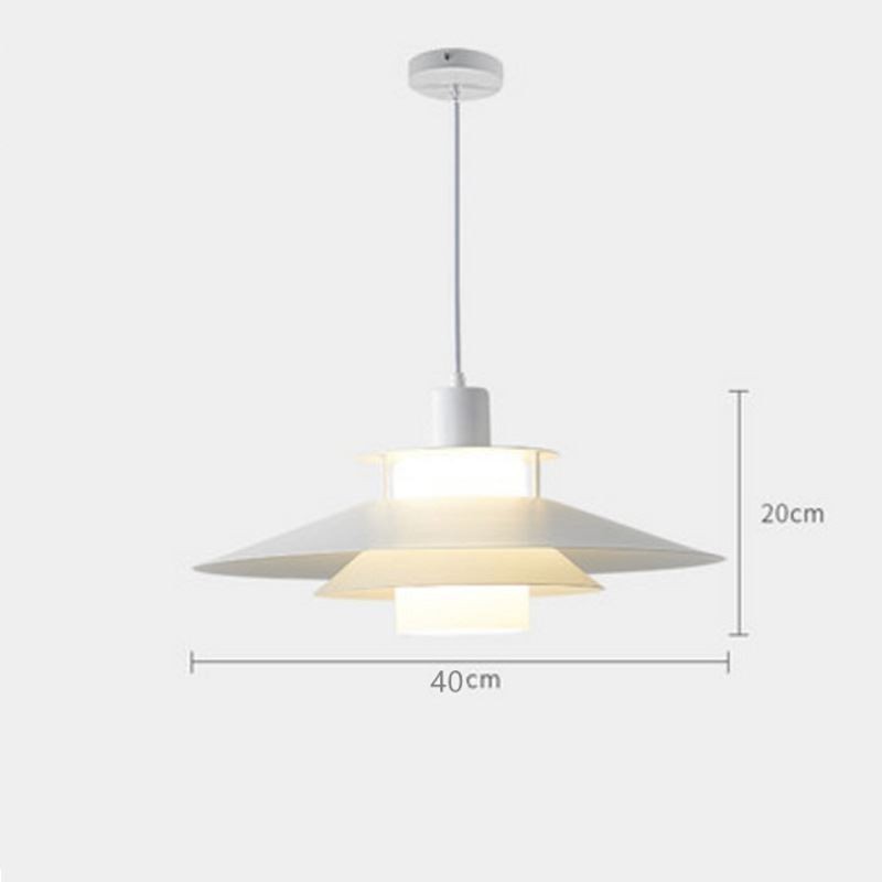 Nordische Aluminium Pendelleuchte Moderne minimalistische Deckenbeleuchtung