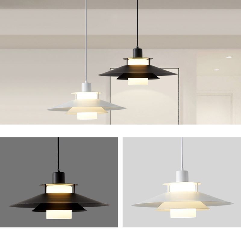 Nordische Aluminium Pendelleuchte Moderne minimalistische Deckenbeleuchtung