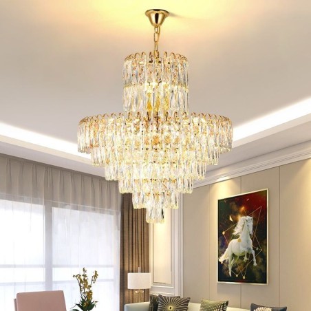 Moderne Kristall-Pendelleuchte Zeitgenössische Deckenleuchten Moderne Kristall-Pendelleuchte Zeitgenössische Deckenleuchten