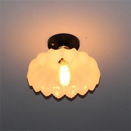 Retro-Deckenleuchte im Lotus-Stil mit 1 Kopf