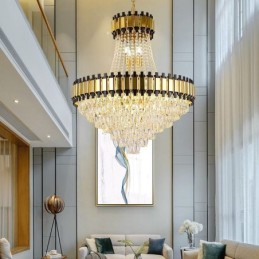 Moderne Kristall Pendelleuchte Deckenleuchte