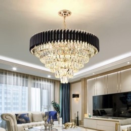Luxus Kristall Pendelleuchte Deckenleuchte 6 9 12 Lichter
