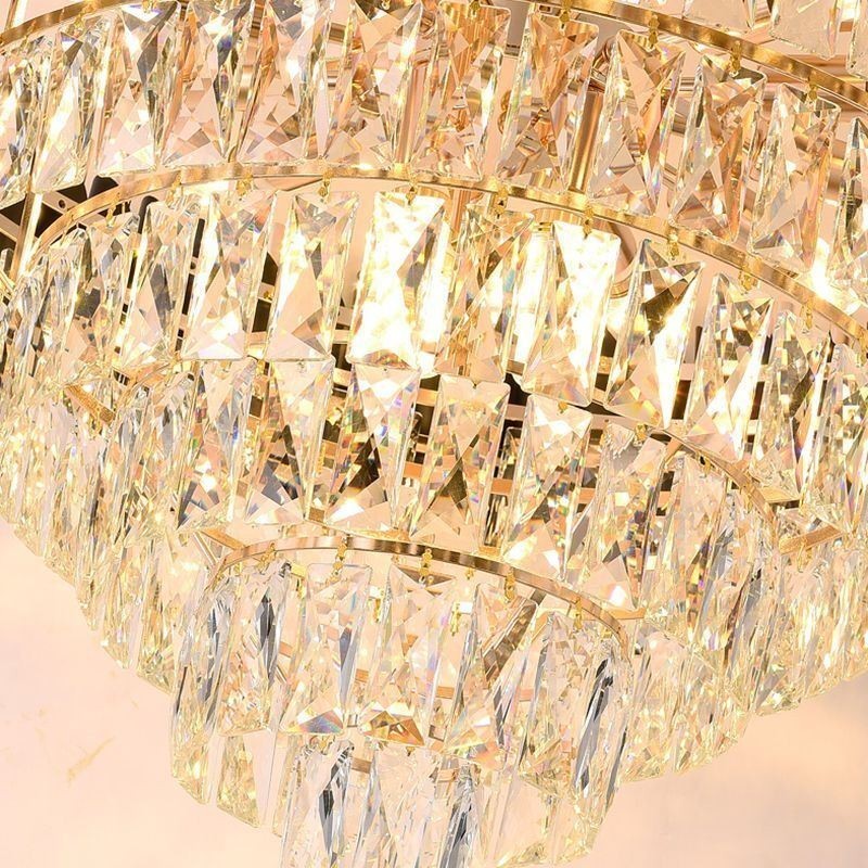 Luxus Kristall Pendelleuchte Deckenleuchte 6 9 12 Lichter