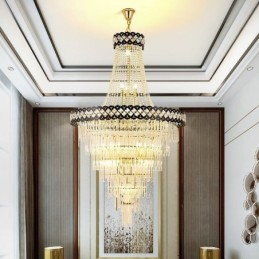 Luxuriöse Pendelleuchte Kristall Deckenleuchte