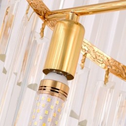 Moderne Kristall Luxus Pendelleuchte Hängeleuchte