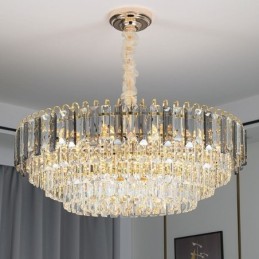 Kristall Pendelleuchte Luxus Deckenbeleuchtung 12 16 Lichter