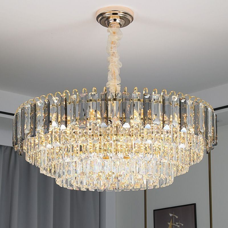 Kristall Pendelleuchte Luxus Deckenbeleuchtung 12 16 Lichter