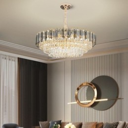 Kristall Pendelleuchte Luxus Deckenbeleuchtung 12 16 Lichter