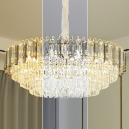 Kristall Pendelleuchte Luxus Deckenbeleuchtung 12 16 Lichter