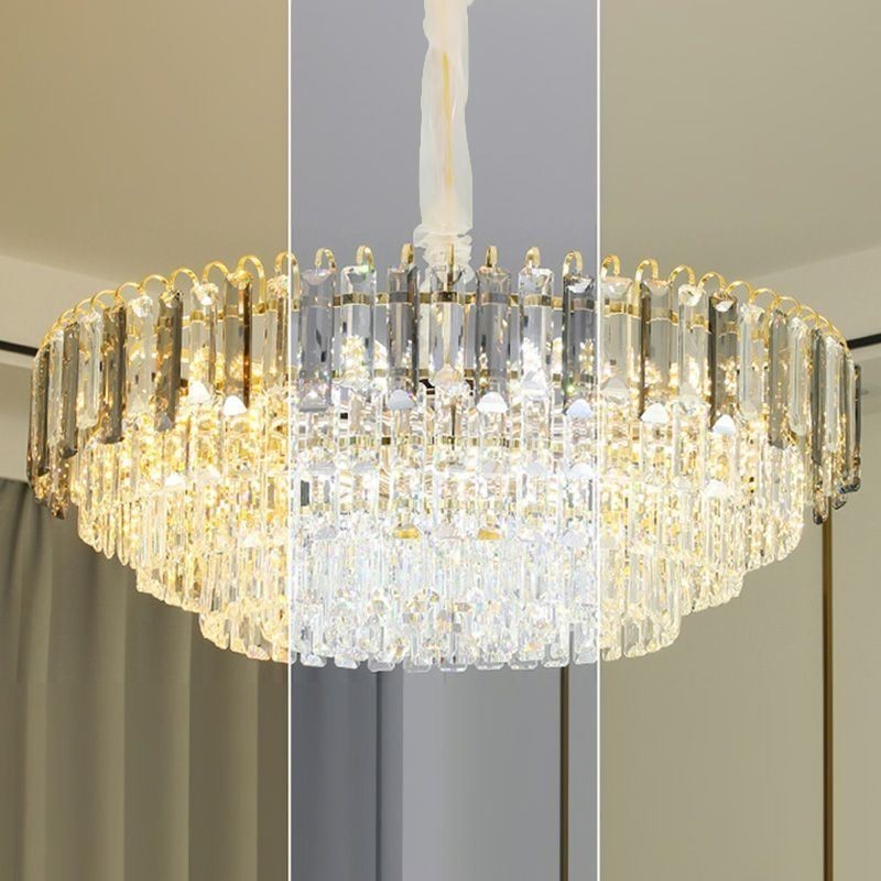 Kristall Pendelleuchte Luxus Deckenbeleuchtung 12 16 Lichter