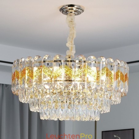 Luxus Pendelleuchte Kristall Deckenleuchte 9 12 16 Lichter Luxus Pendelleuchte Kristall Deckenleuchte 9 12 16 Lichter