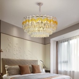 Luxus Pendelleuchte Kristall Deckenleuchte 9 12 16 Lichter