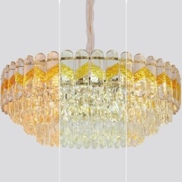 Luxus Pendelleuchte Kristall Deckenleuchte 9 12 16 Lichter