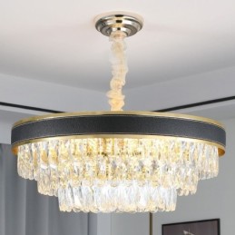 Moderne Pendelleuchte Kristall Deckenleuchte 9 12 16 Lichter