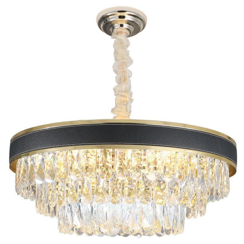 Moderne Pendelleuchte Kristall Deckenleuchte 9 12 16 Lichter