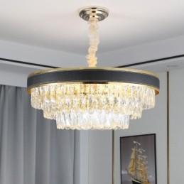 Moderne Pendelleuchte Kristall Deckenleuchte 9 12 16 Lichter