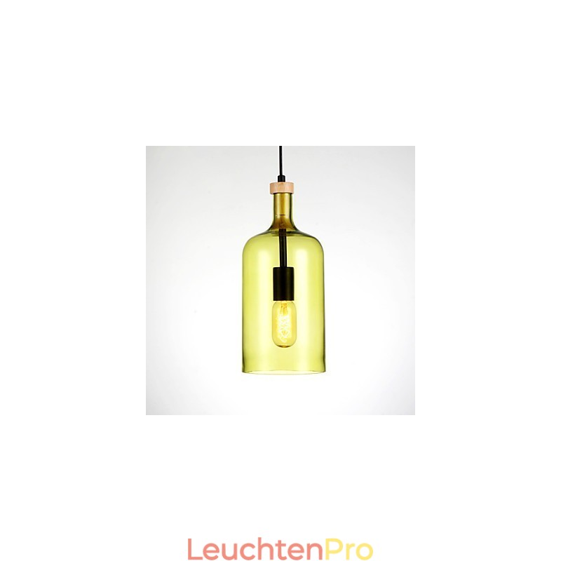 Kronleuchter, moderne Pendelleuchte mit Glasschirm
