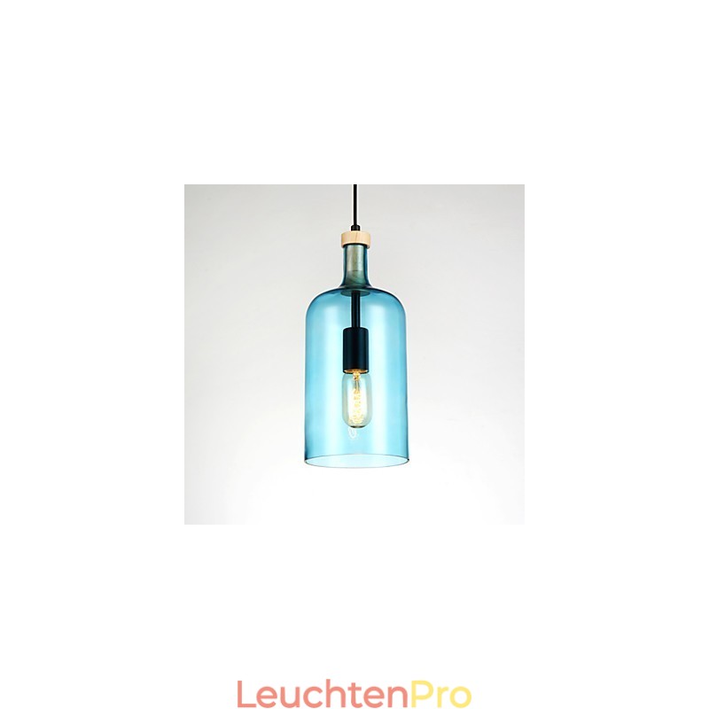 Kronleuchter, moderne Pendelleuchte mit Glasschirm