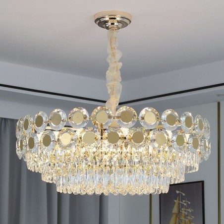 Moderne Kristall-Pendelleuchte Deckenleuchte Moderne Kristall-Pendelleuchte Deckenleuchte