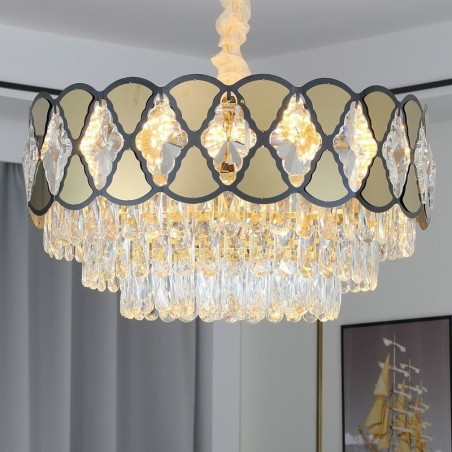 Kristall Pendelleuchte Moderne Spitzen Deckenleuchten Kristall Pendelleuchte Moderne Spitzen Deckenleuchten