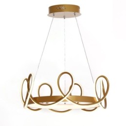 Moderne Hängeleuchte Crown Pendelleuchte Aluminium 1 Licht