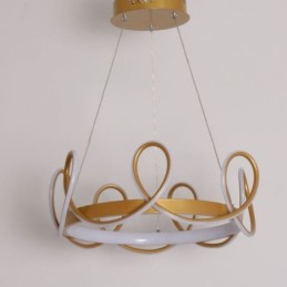 Moderne Hängeleuchte Crown Pendelleuchte Aluminium 1 Licht