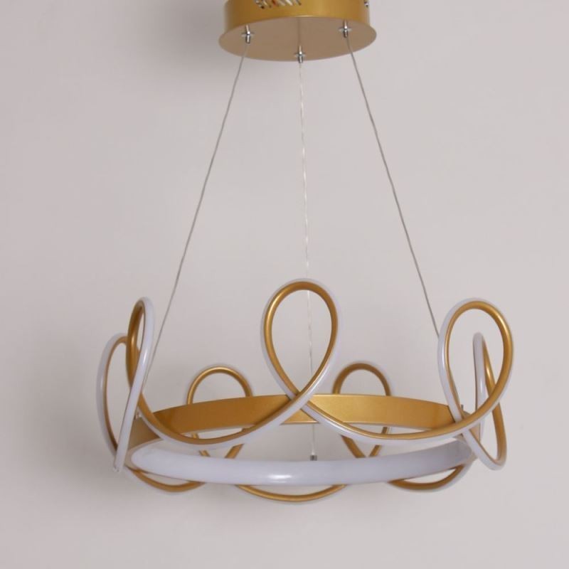 Moderne Hängeleuchte Crown Pendelleuchte Aluminium 1 Licht