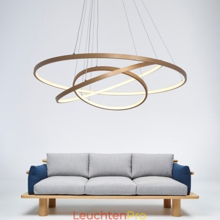 Pendelleuchte Moderne Kronleuchter Beleuchtung 3 Ringe Deckenleuchte Pendelleuchte Moderne Kronleuchter Beleuchtung 3 Ringe Deckenleuchte
